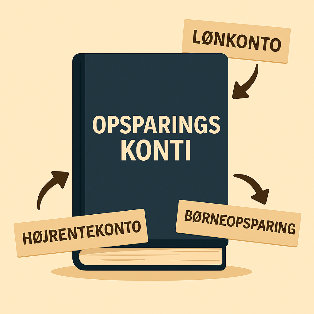 Opsparingskonti i Danmark: Komplet guide til de forskellige typer