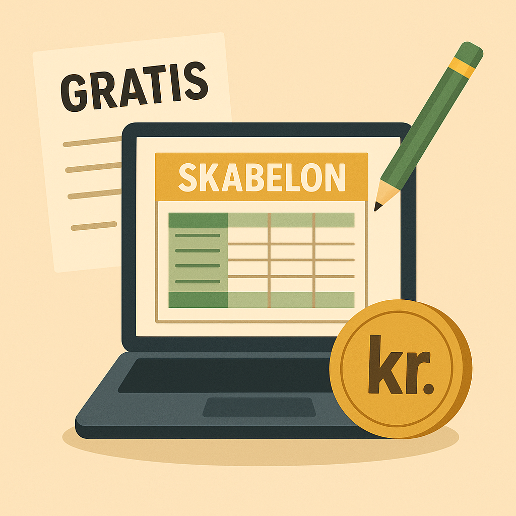 Regnskab: Få økonomisk overblik med vores gratis skabelon